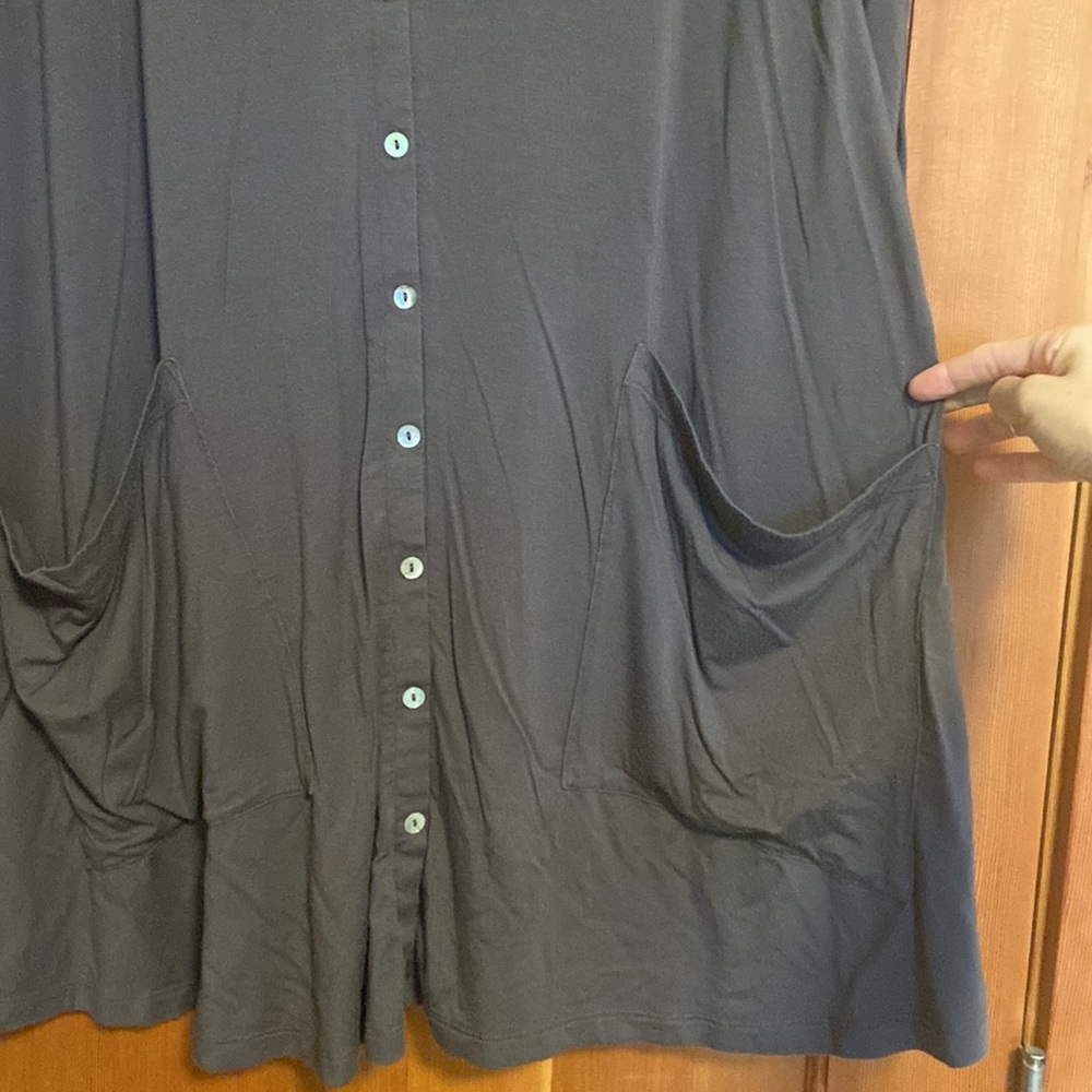 Comfy U.S.A Button Front Tunic - image 5